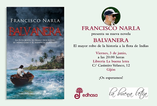 BALVANERA. La nueva novela de Francisco Narla